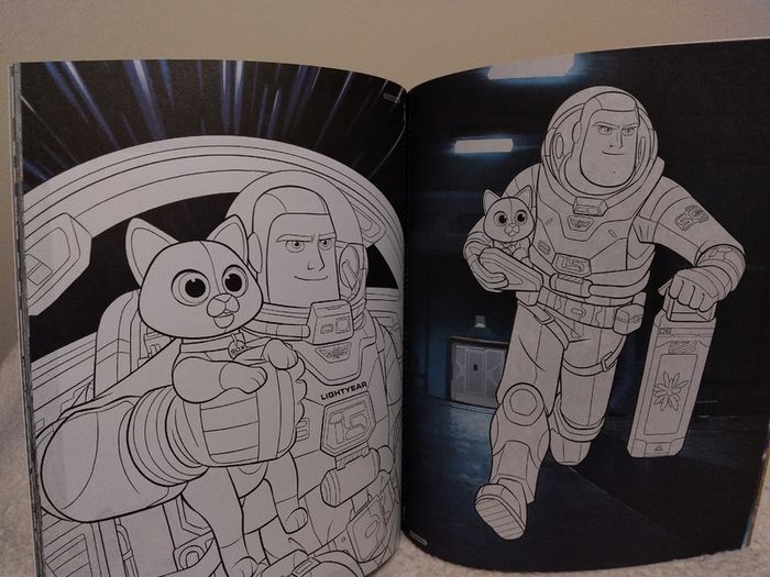Disney Pixar Lightyear Sounds Book Hardback &  Hyperspace Colouring Book