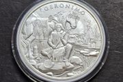 1 Oz Silver Legendary Warriors Geronimo