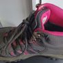 Gelert walking boots - grey and pink - size 35.5 Image 3