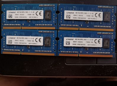 16GB Kingston 4x 4GB DDR3.  30 euro for all for or pair for 20 euro collect only