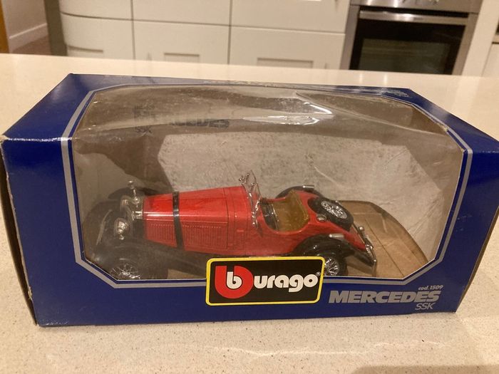 Mercedes SSK Scale 1/24 Burago New