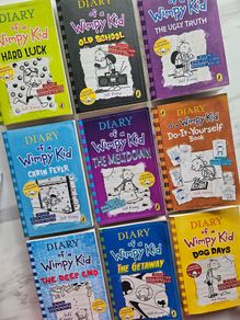 Diary Of A Wimpy Kid Hard Luck Old School The Ugly Truth Cabin Fever The Meltdown Do It Yourself Book The Deep End The Gateaway Dog Days