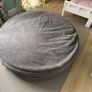 Mega Mammoth Bean Bag Sofa - Cord Graphite Grey Image 4