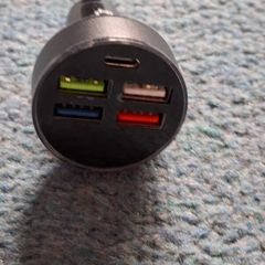Car Charger 4 Usb 1 Type C