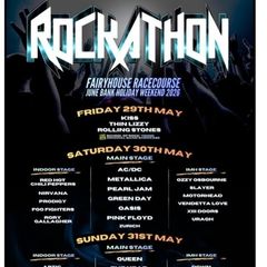 Rockathon tickets May 2026  2 x VIP Early Bird camping