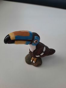 Vintage LEPS Peru Toucan Figurine