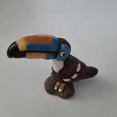 Vintage LEPS Peru Toucan Figurine