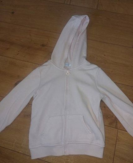 x2 Bundle - Disney Angel Hoodie Jumper + Primark Hoodie Zipped Jacket - Size - 4-5 Years