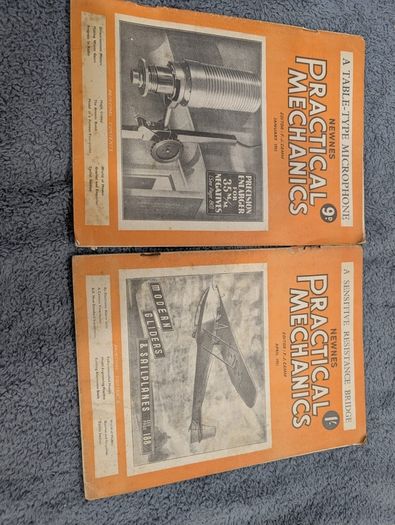 vintage practical mechanics magazines