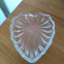 trinket love heart glass dish Image 3