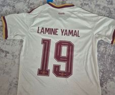 Spain 2026 LAMINE YAMAL #19 2 stars World cup winner Away Jersey