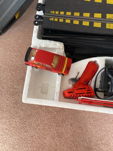scalextric .  Ford escort xr3i racing set 1980s.