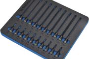 20pc Extra Long &amp; Short Impact Torx Bit Sockets Set 1/4" Drive T6-T30 S2 CRV Hex