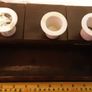 antique wooden inkwell stand, tub 3 Image 4