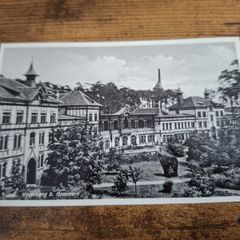 Vintage Postcard Helios Specialist Hospital, Vogelsang bei Gommern, Germany - free standard postage