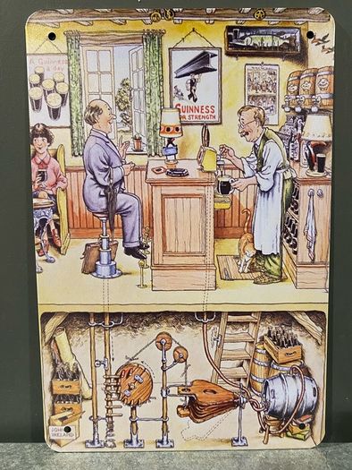 The gentle art of making Guinness Metal Signs
