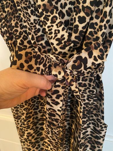 Leopard print jumpsuit Size 12 BNWOT