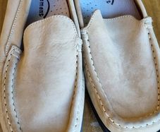 suede loafers