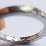 Vintage 925 Sterling Silver Eternity Ring with Clear Stones size M - 2,2g Image 7