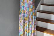 Multicolour sun dress, One size