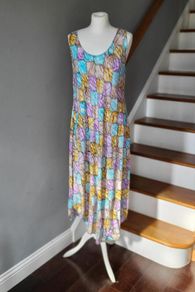 Multicolour sun dress, One size