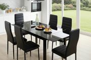 Extendable Table Set Black