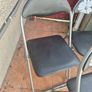 3 Folding padded chairs Image 3