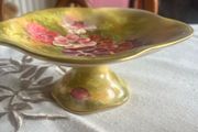 Set of two Royal Winton pedestal dishes