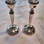Sterling Silver Candlesticks(207g) Image 4