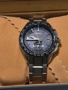Seiko Brightz SAGA233 Radio Sync Solar Titanium Dual-Time JDM