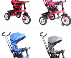 Kiddo 4 in 1 Smart Trikes Tricycles Baby Bikes