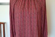 Gallery ladies patterned blouse uk10