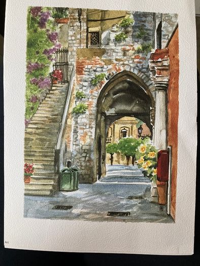 2 Prints from Taormina sicily