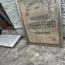 Black and white picture of the mill Rare jute bag framed .W&T.T .Pollexfen &Co LTD . Ballisdare co Sligo Image 4