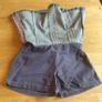 Cute GAP Girls Denim Stiched Skirt Age 3 Yrs Image 10