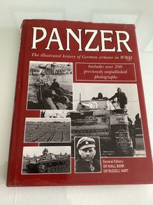 Books. "PANZER". Hard back book.