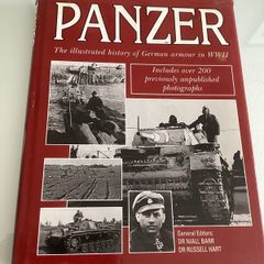 Books. "PANZER". Hard back book.