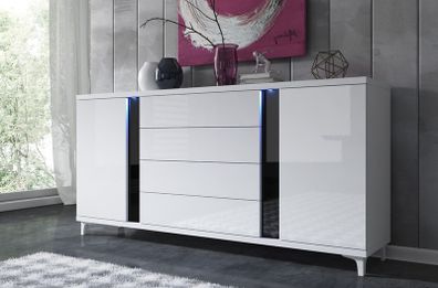 Marco sidetable/chest of drawers with LED lights
