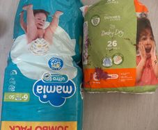 size 6+ nappies