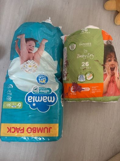 size 6+ nappies