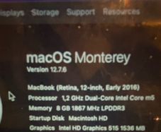 Macbook Retina 2016