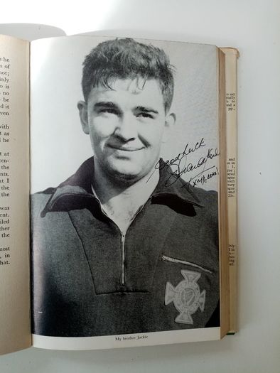 The Double and Before Danny Blanchflower - Signed by Jackie Blanchflower - Vintage Football Memoirs Book - Football Book - Busby Babes Related Book