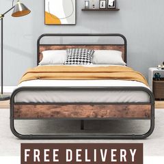 Double Metal Bed Frame