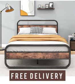 Double Metal Bed Frame