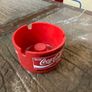 Coca Cola Italia 1990 Plastic Ashtray New condition Image 2