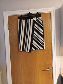 F&F  Stripe  Skirt.  S.16.     B.N.W.T.