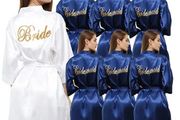 A bridesmaid robe