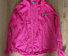 Beautiful United Colours of Benetton Girls Shirt 10-11years