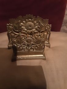 art decco letter rack and stamp holder,