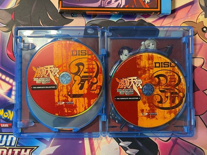 Burst Angel Anime Classics Slipcover Blu-Ray Disc DVD